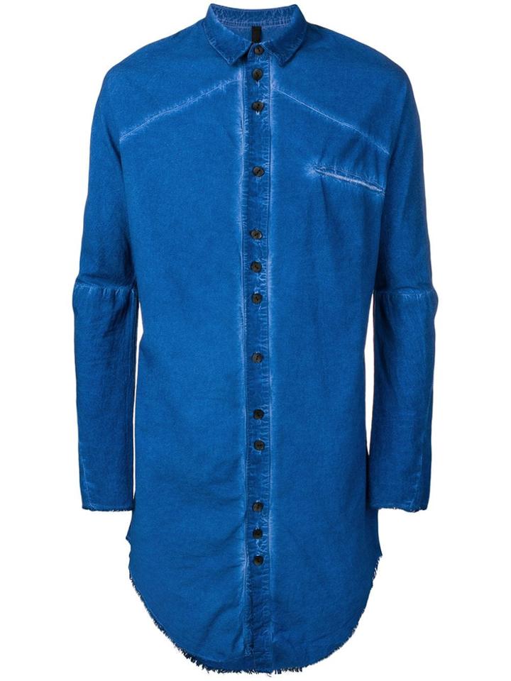 Army Of Me Longline Shirt - Blue