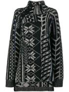 Yohji Yamamoto Pattern Embellished Sweater - Black