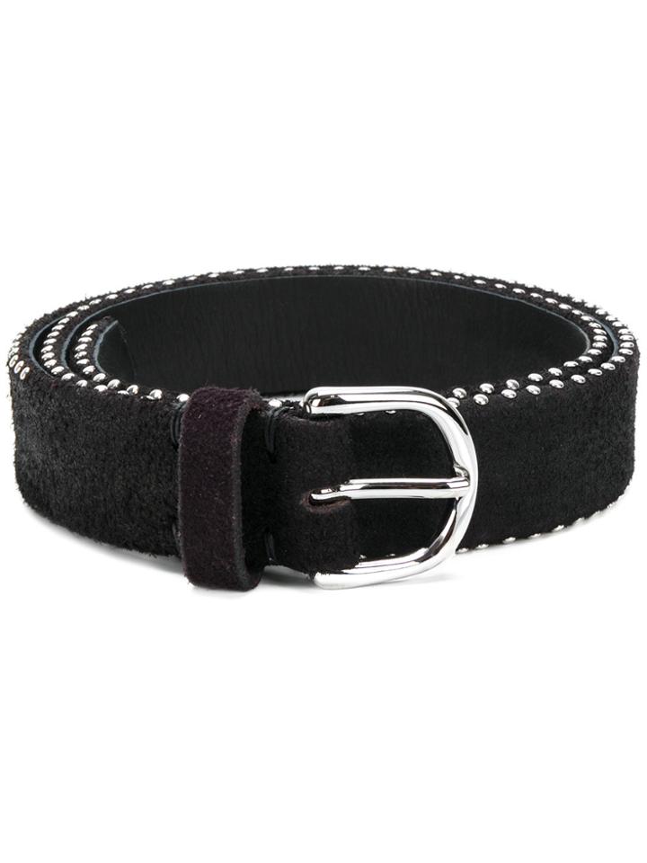 Golden Goose Deluxe Brand Buckle Belt - Black