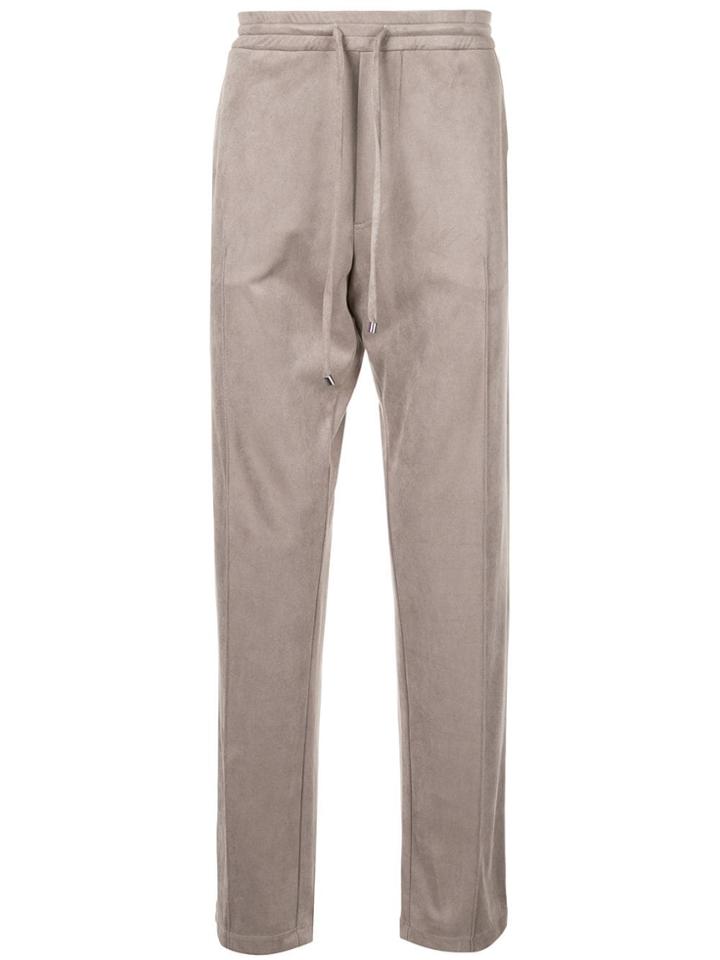 Giorgio Armani Straight Leg Track Pants - Neutrals