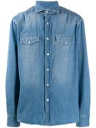 Brunello Cucinelli Button-up Denim Shirt - Blue