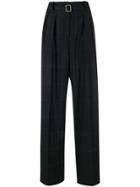 Paul Smith High-waisted Palazzo Trousers - Blue