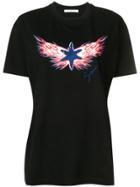 Givenchy Star Flame Printed T-shirt - Black