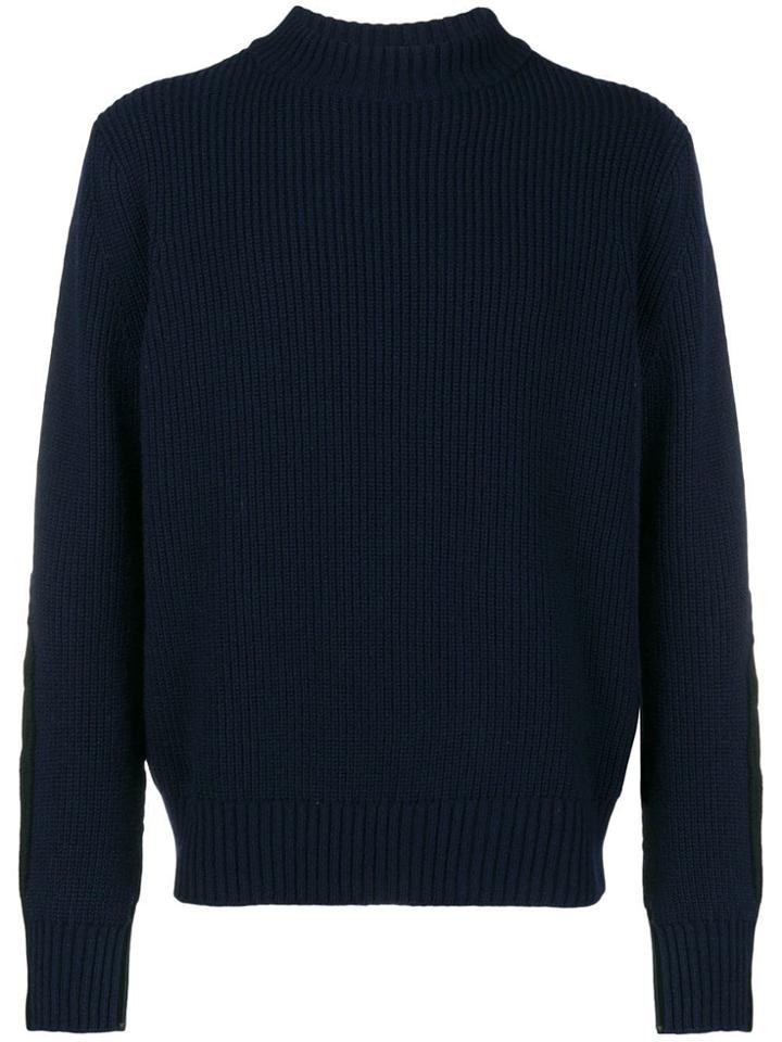 Sacai Mock Neck Jumper - Blue