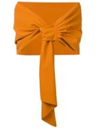 Le Petite Robe Di Chiara Boni Sheer Scarf - Orange