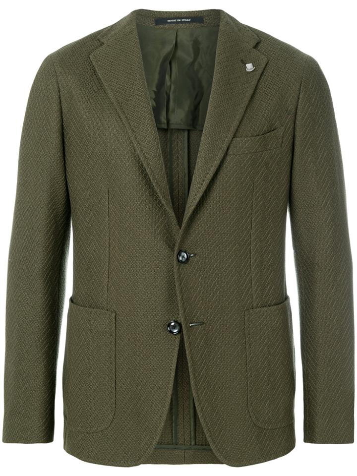 Tagliatore Classic Casual Blazer - Green