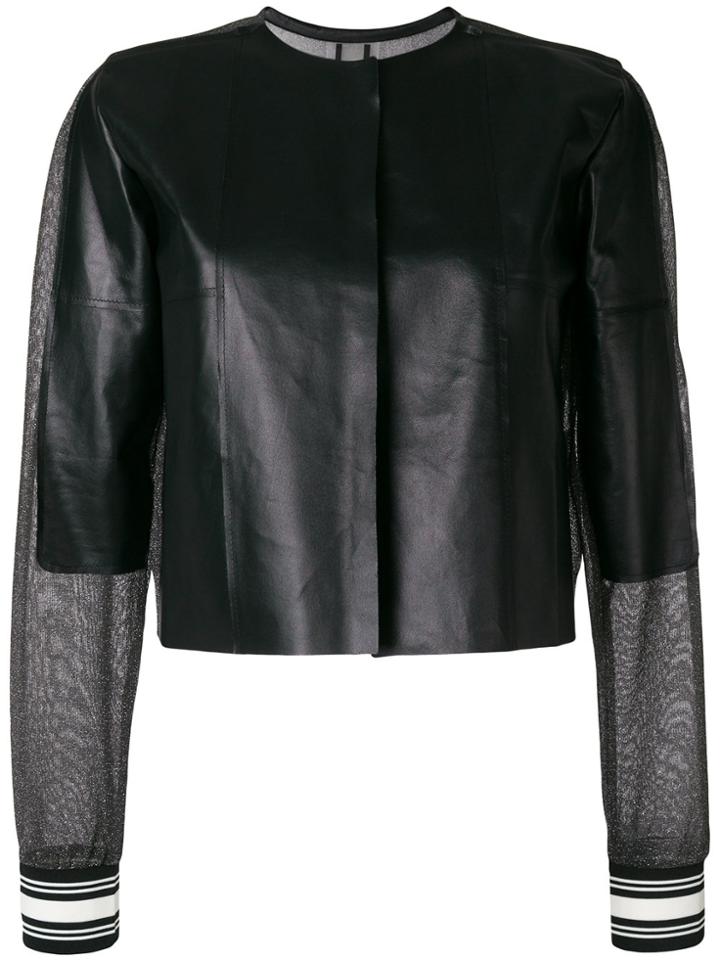 Aviù Panelled Jacket - Black