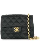 Chanel Pre-owned Quilted Cc Single Chain Bag - Black