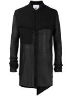 Lost & Found Rooms Raw Edge Shirt - Black