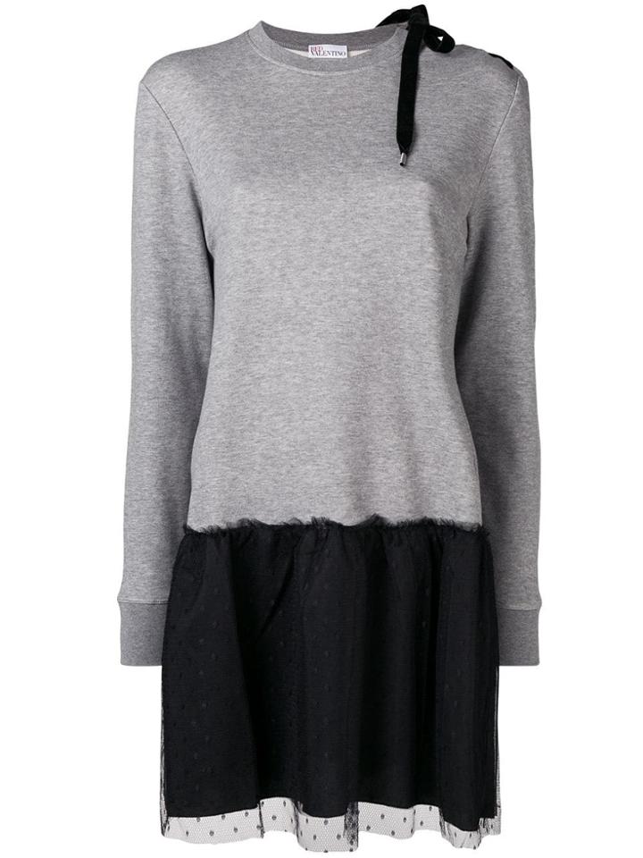 Red Valentino Red Valentino Qr0mj08y474 L80 - Grey
