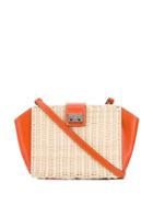 Rodo Two Tone Shoulder Bag - Neutrals