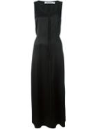 T By Alexander Wang Exposed Seam Maxi Dress