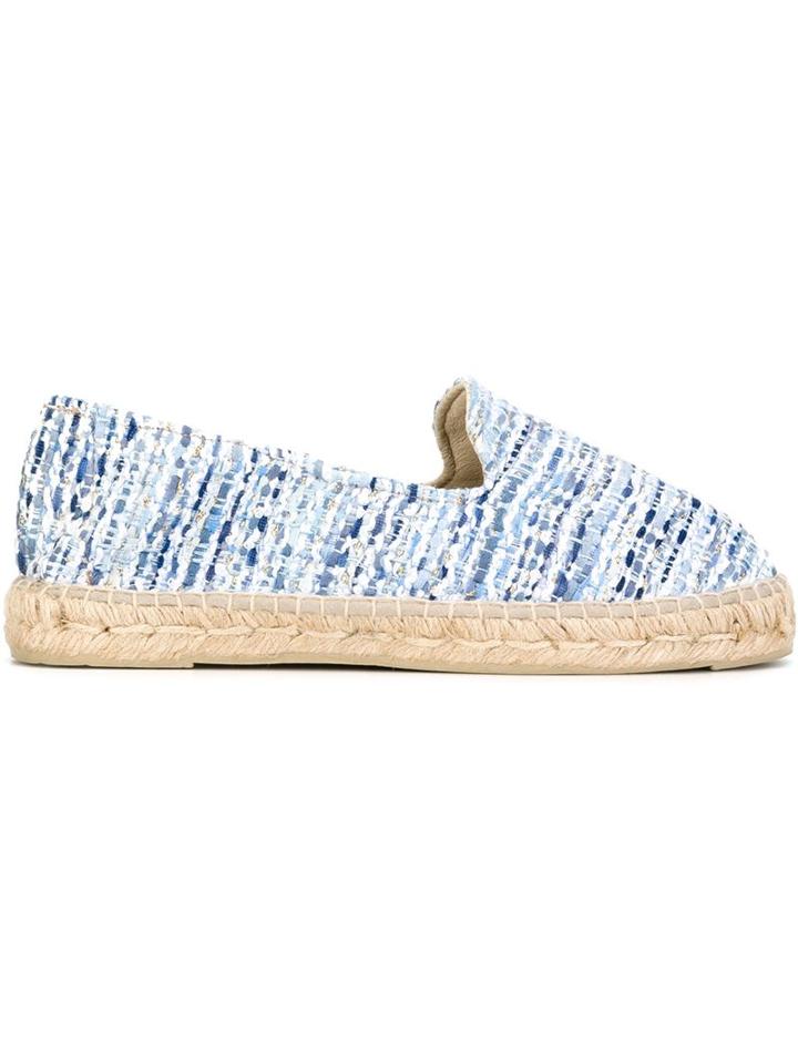 Manebi Tonal Striped Espadrilles