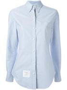 Thom Browne Classic Shirt, Women's, Size: 38, Blue, Cotton