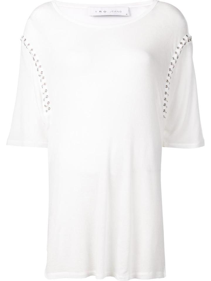 Iro 'mayssaw' Blouse, Women's, Size: Medium, White, Lyocell/polyurethane