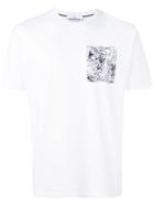 Stone Island - Logo Print T-shirt - Men - Cotton - Xl, White, Cotton