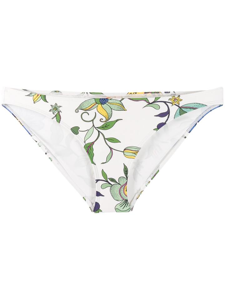 Tory Burch Floral Print Bikini Bottoms - 996 Love Floral