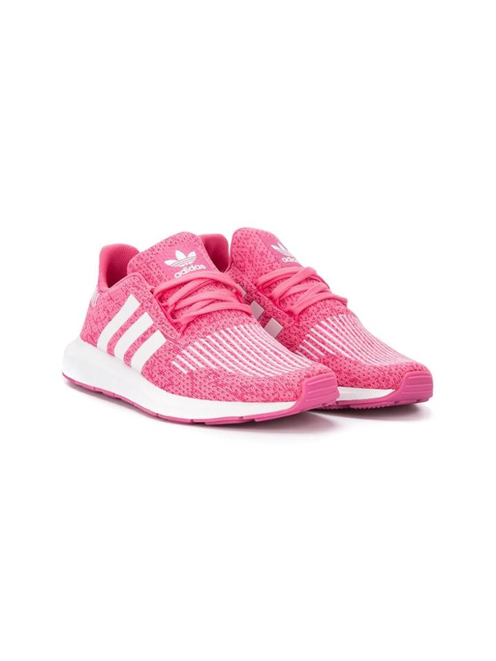 Adidas Kids Primeknit Sneakers - Pink & Purple
