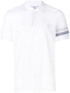 Brunello Cucinelli Embroidered Logo Polo Shirt - White