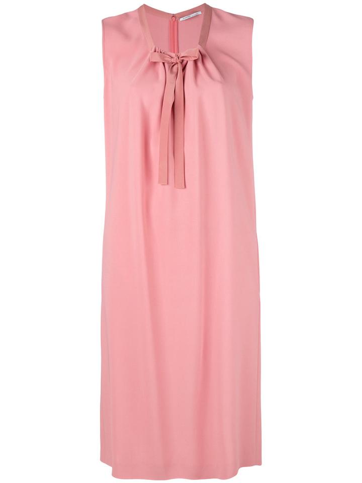 Agnona - Sleeveless Dress - Women - Spandex/elastane/viscose - 46, Pink/purple, Spandex/elastane/viscose
