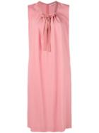 Agnona - Sleeveless Dress - Women - Spandex/elastane/viscose - 46, Pink/purple, Spandex/elastane/viscose