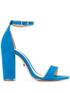 Schutz Open-toe Sandals - Blue
