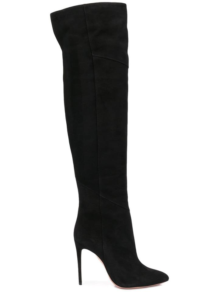 Aquazzura Alma Over-the-knee Boots - Black