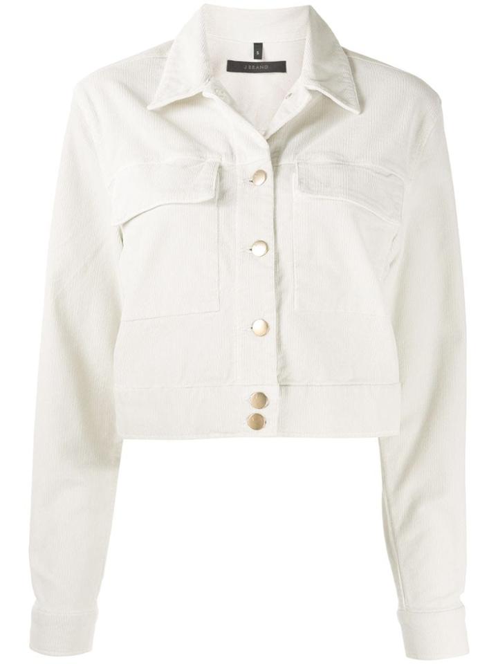 J Brand Ray Cropped Jacket - Blue