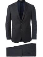 Tonello Slim-fit Two Piece Suit, Men's, Size: 50, Black, Viscose/virgin Wool