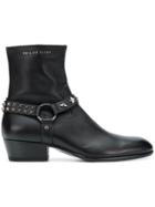 Philipp Plein Tom Ankle Boots - Black