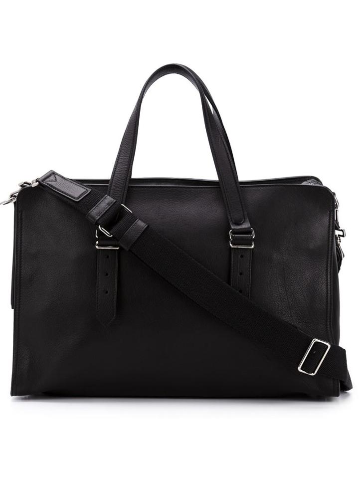 Proenza Schouler 'hoyt' Tote, Men's, Black, Leather