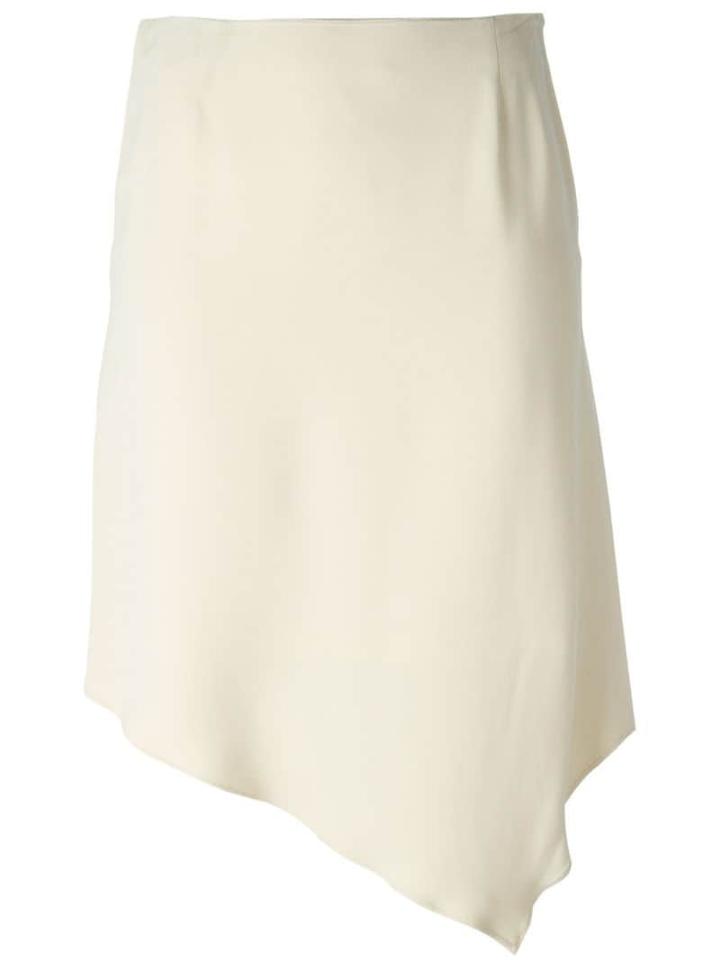 Jean Louis Scherrer Pre-owned Asymmetric Skirt - Neutrals
