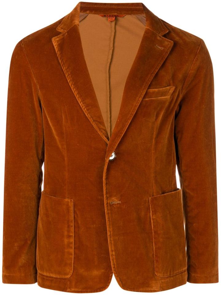 Barena Chest Pocket Blazer - Brown