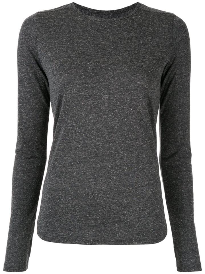 Nimble Activewear Warming Up Long Sleeve Top - Grey