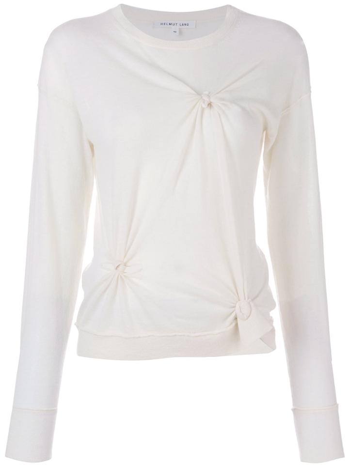 Helmut Lang Knot Detail Top - Nude & Neutrals