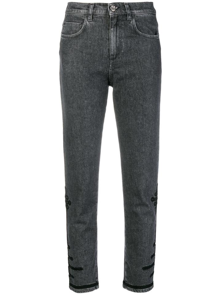 Pinko Minou High Rise Jeans - Black