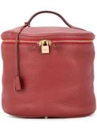 Hermès Vintage Inter City 2 Way Vanity Bag - Red