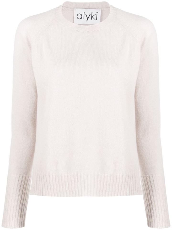 Alyki Crew Neck Jumper - Neutrals