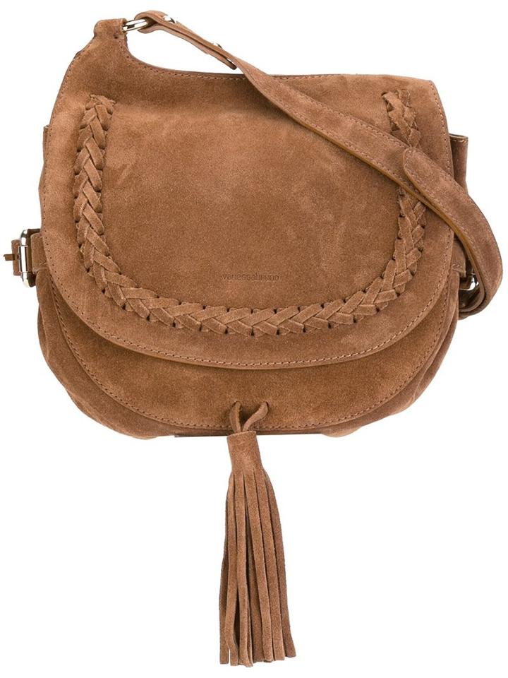 Vanessa Bruno Tassel Detail Medium Satchel