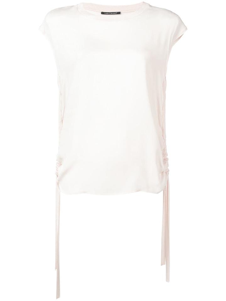 Luisa Cerano Straight Fit T-shirt - Pink