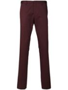 Paul Smith - Straight-leg Trousers - Men - Cotton/spandex/elastane - 36, Red, Cotton/spandex/elastane