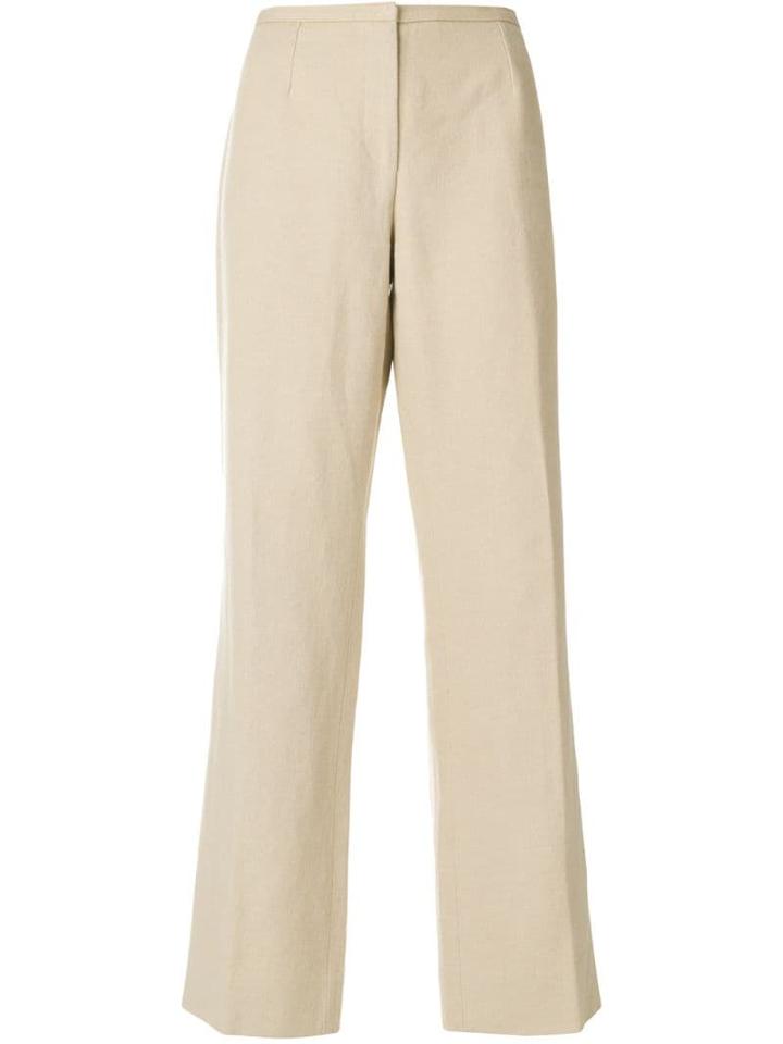 Dolce & Gabbana Pre-owned Wide Leg Trousers - Neutrals