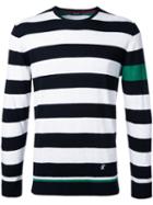Loveless - Striped Jumper - Men - Silk/cotton/rayon - 3, Green, Silk/cotton/rayon