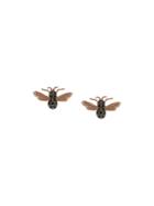 Maha Lozi Sting Earrings - Pink