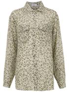 Amir Slama Jaguar Silk Shirt - Nude & Neutrals