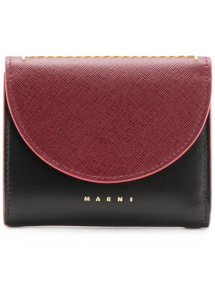 Marni Small Logo Wallet - Black