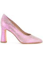 Maryam Nassir Zadeh Block Heel Pumps - Pink