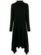 Sacai Knit Turtleneck Dress - Black