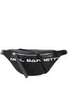 Neil Barrett Logo Print Belt Bag - Black