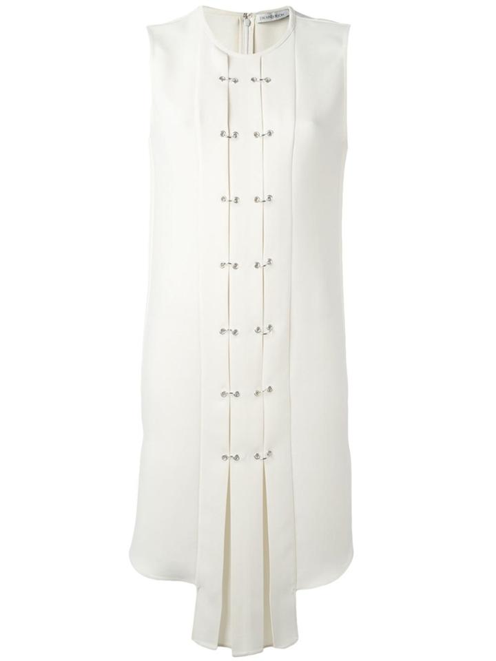Jw Anderson Ring Stud Dress - Nude & Neutrals